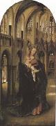 Jan Van Eyck Madonna in a Church (mk08) USA oil painting reproduction